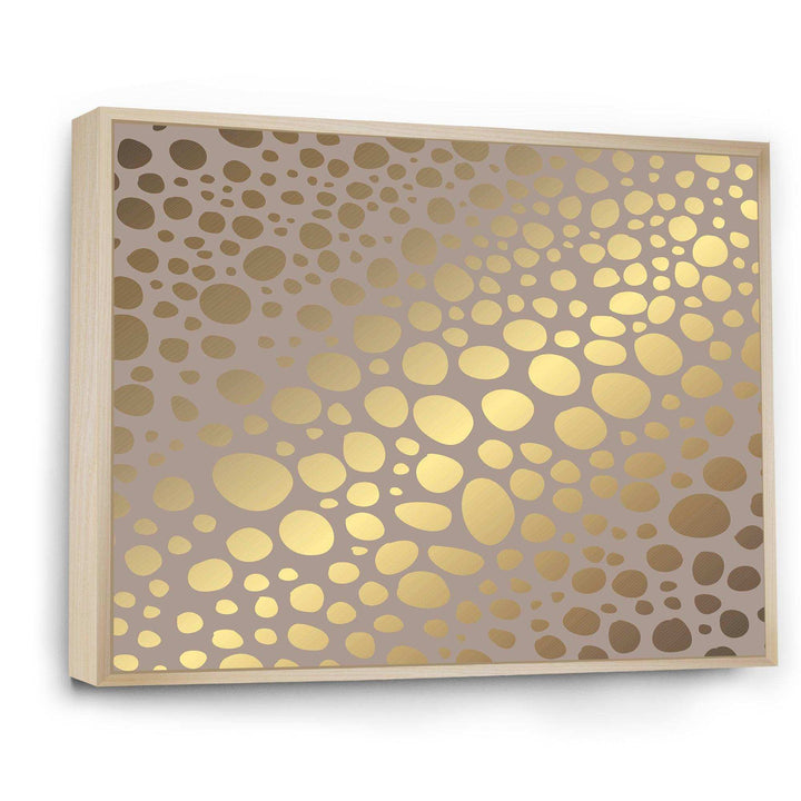 Golden Marble Design III - Canvas Wall Art