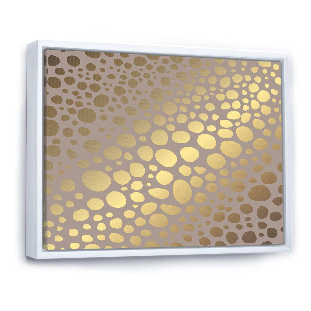 Golden Marble Design III - Canvas Wall Art