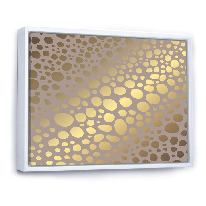 Golden Marble Design III - Canvas Wall Art