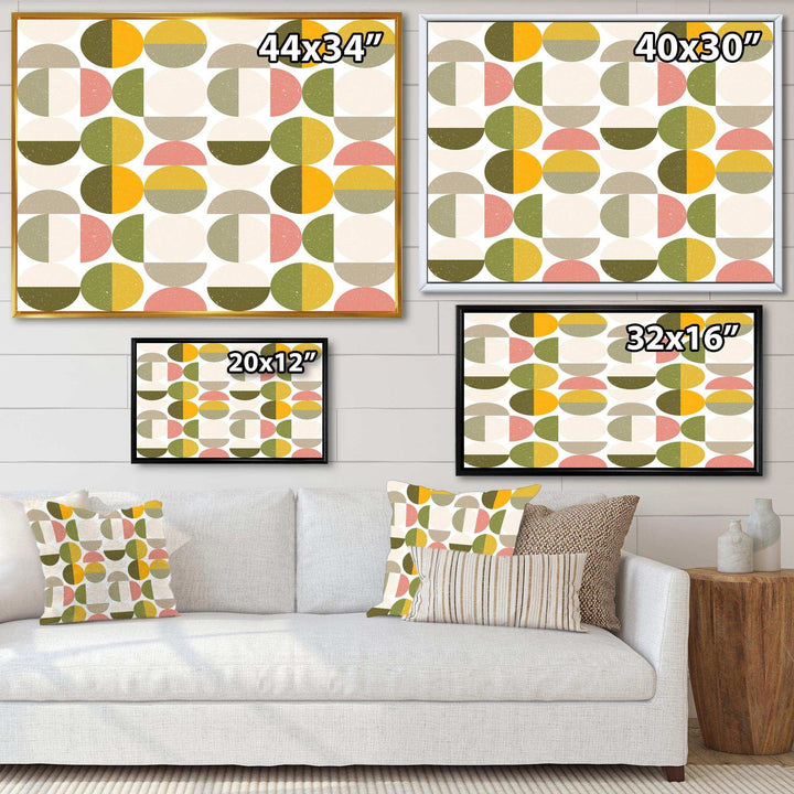 Vintage Circular Design I - Canvas Wall Art