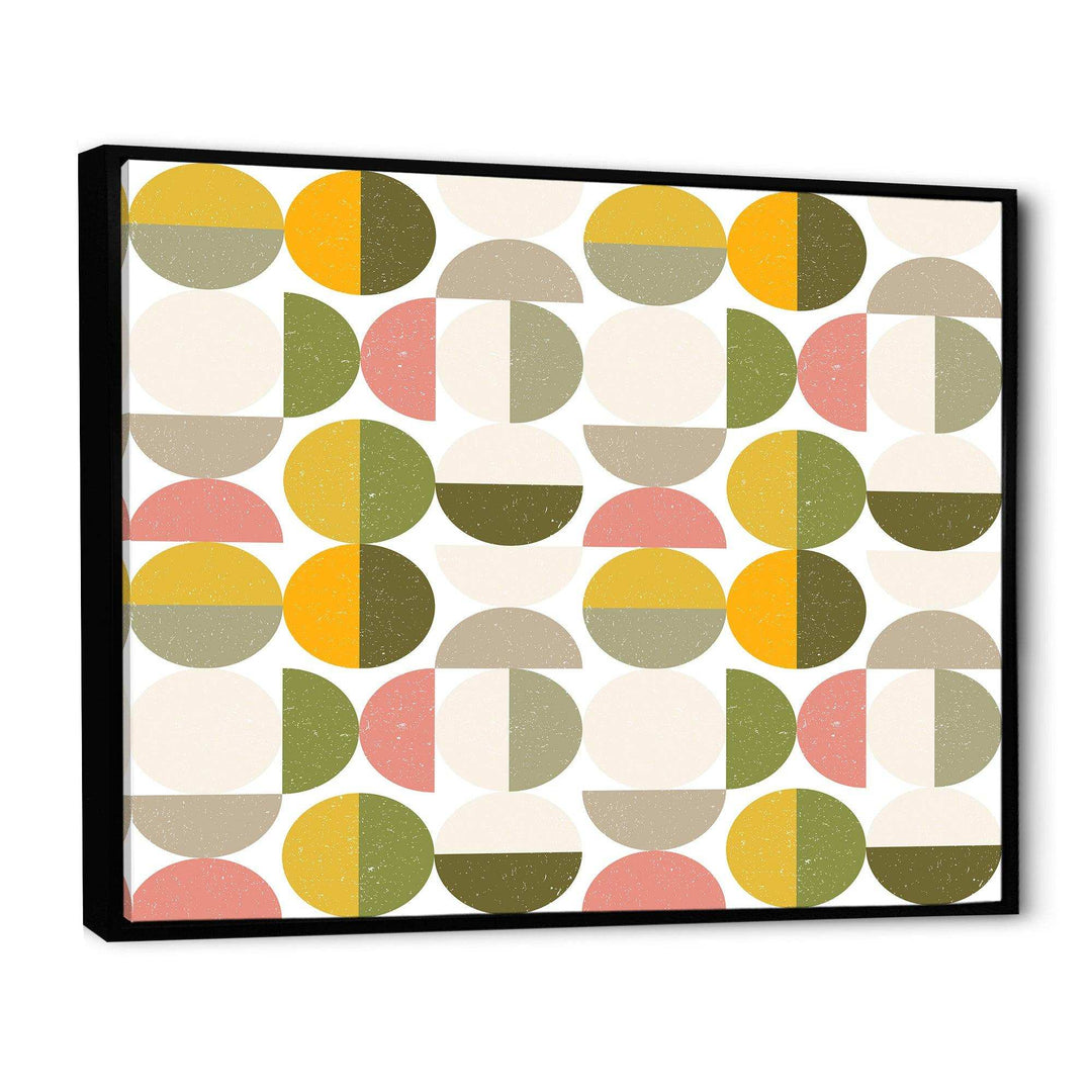 Vintage Circular Design I - Canvas Wall Art