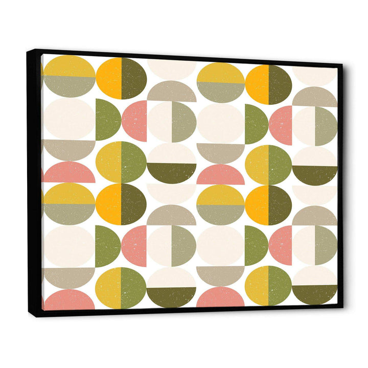 Vintage Circular Design I - Canvas Wall Art