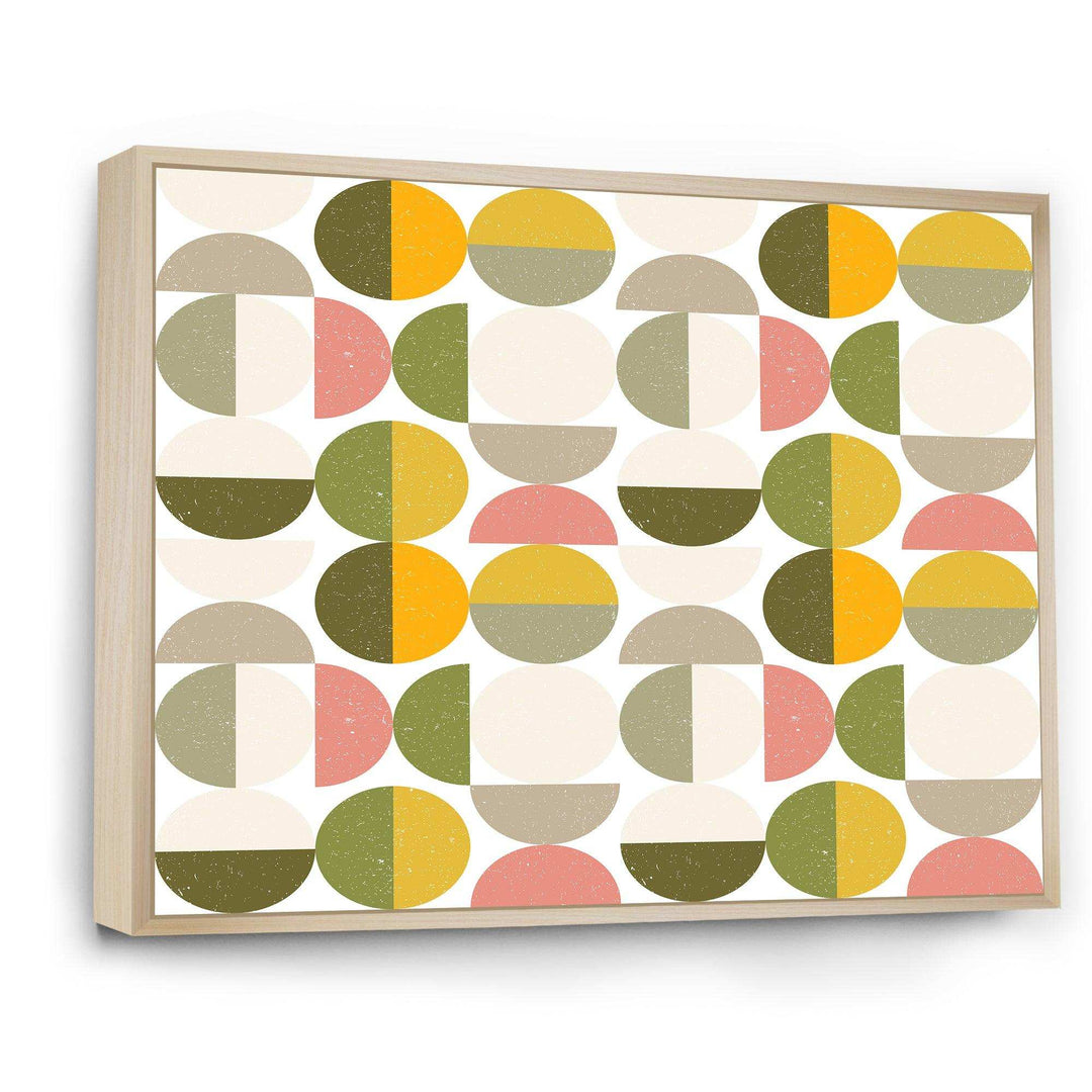 Vintage Circular Design I - Canvas Wall Art