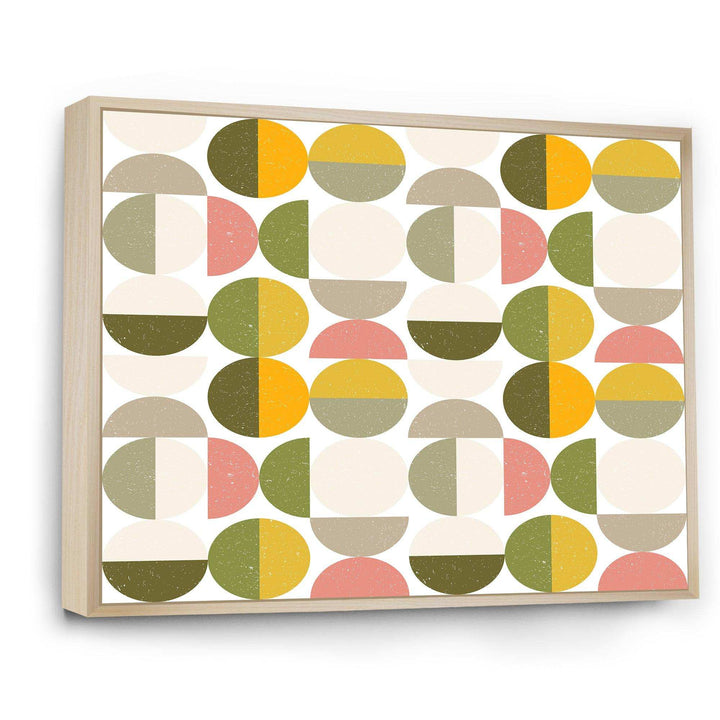 Vintage Circular Design I - Canvas Wall Art
