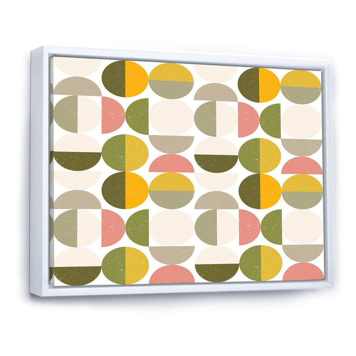 Vintage Circular Design I - Canvas Wall Art