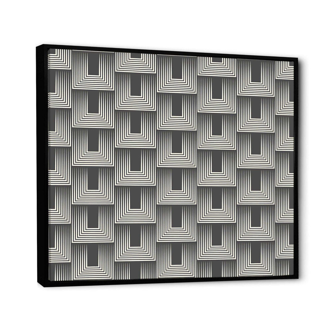 Mimimal Black and White Design I - Living Room Wall Decor
