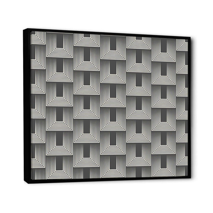 Mimimal Black and White Design I - Living Room Wall Decor