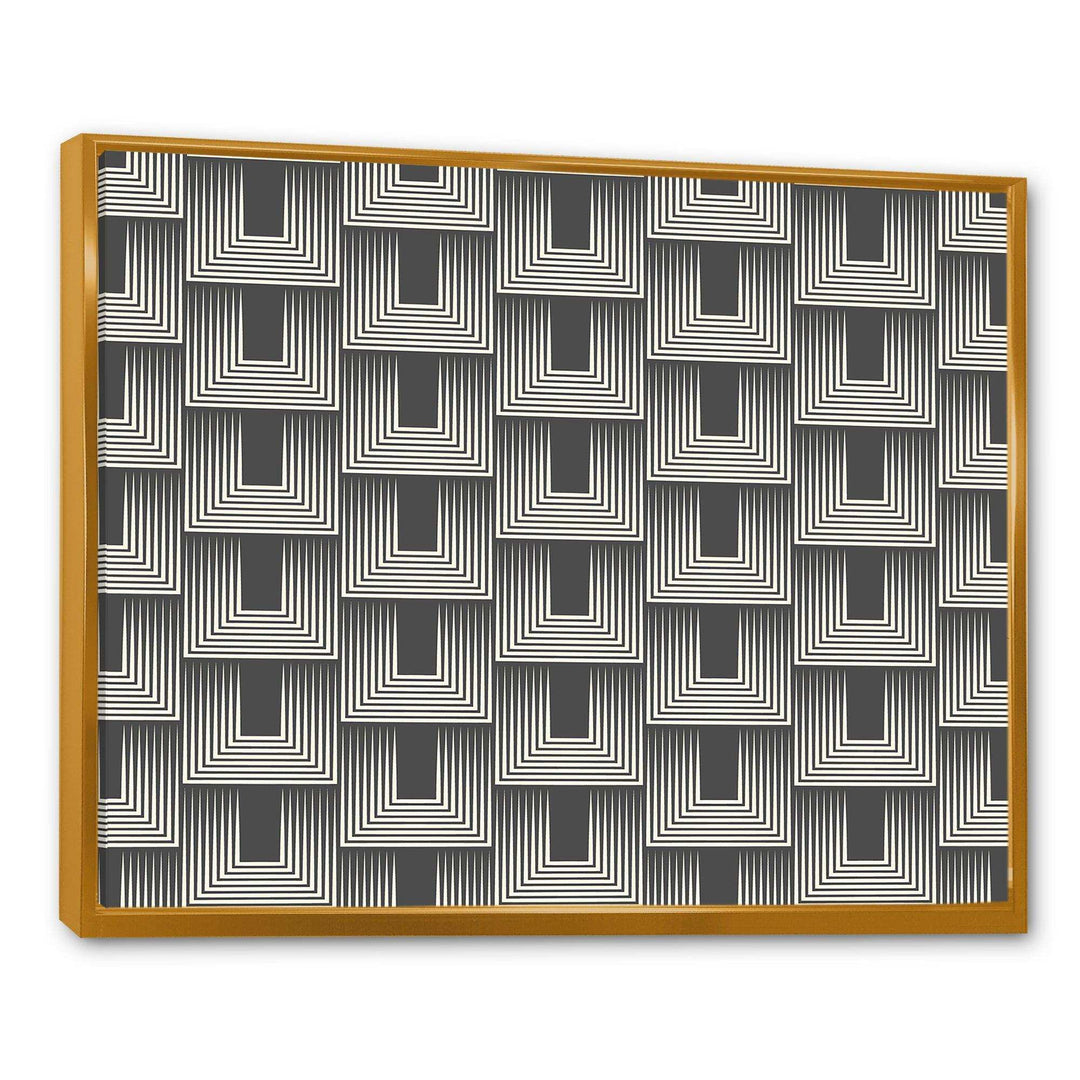 Mimimal Black and White Design I - Living Room Wall Decor