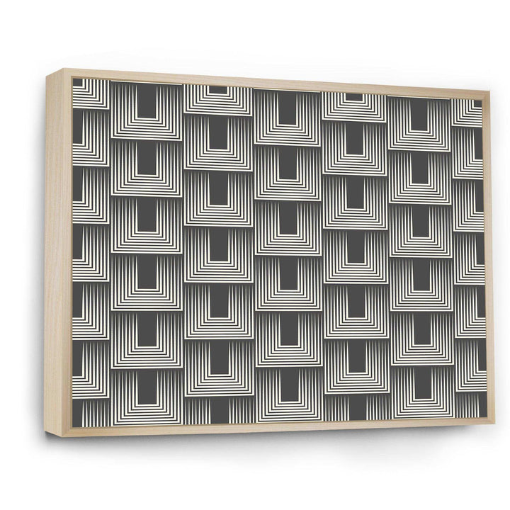 Mimimal Black and White Design I - Living Room Wall Decor