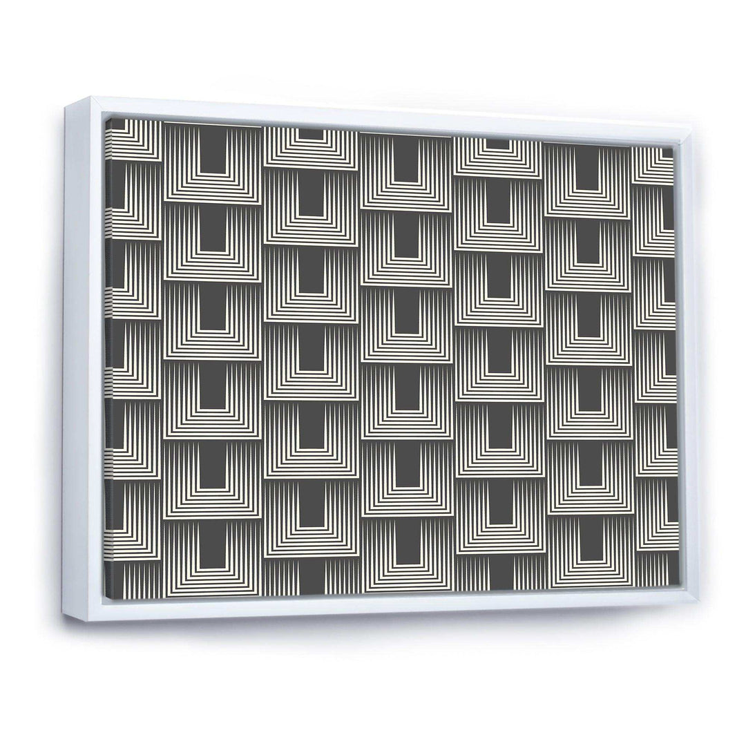 Mimimal Black and White Design I - Living Room Wall Decor