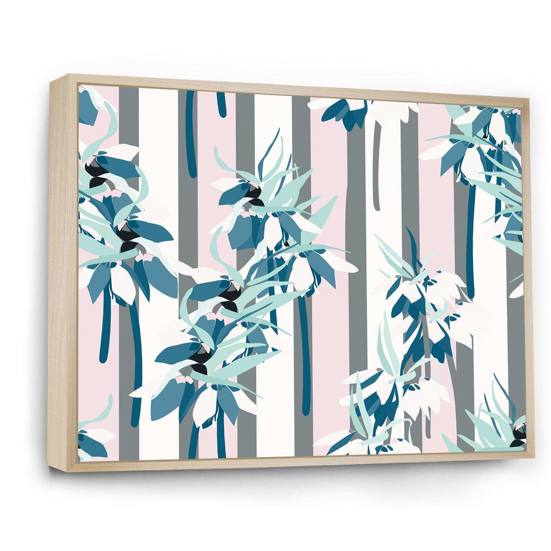 Retro Handdrawn Lilies - Wall Art Prints