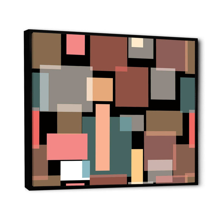Retro Square Design II - Wall Art Prints