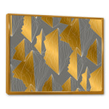 Golden Polygon Pattern