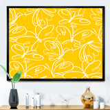 Butterflies hand drawn color pattern