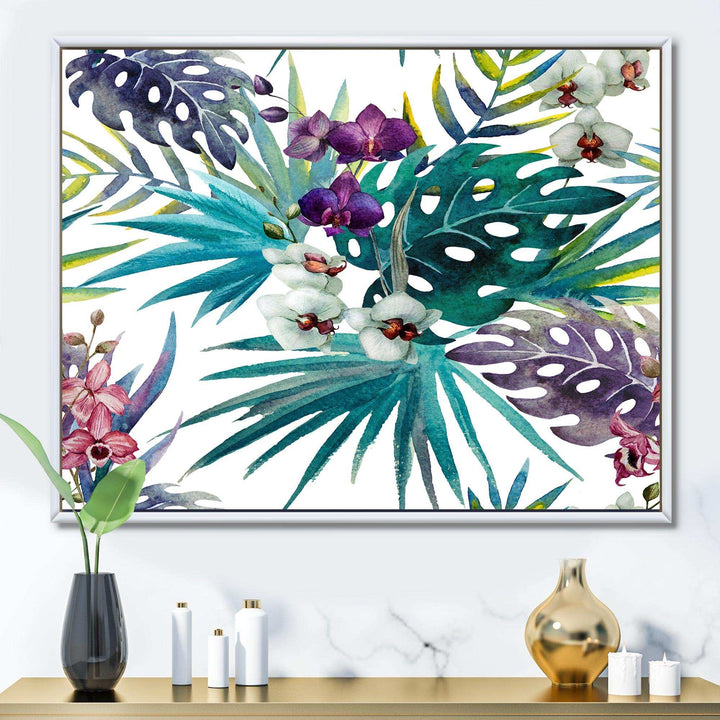 Retro Floral Botanical Design I