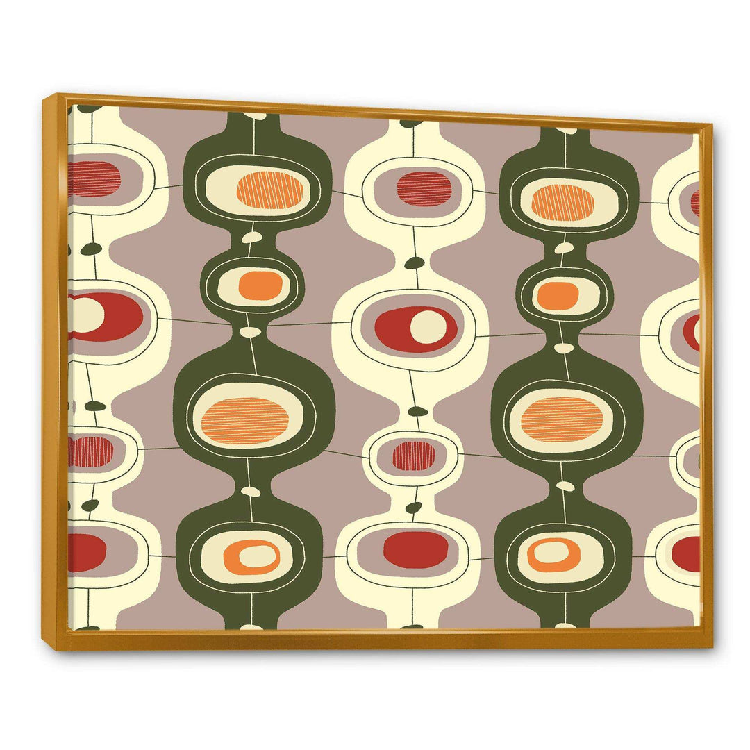 Retro Abstract Design X - Canvas Wall Art