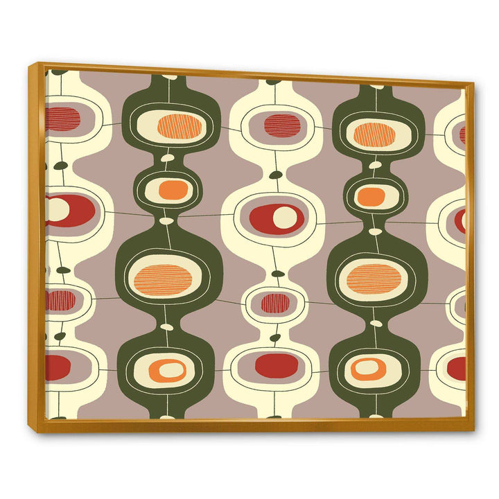 Retro Abstract Design X - Canvas Wall Art