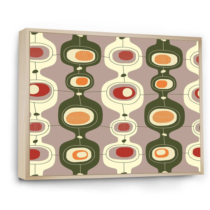 Retro Abstract Design X - Canvas Wall Art