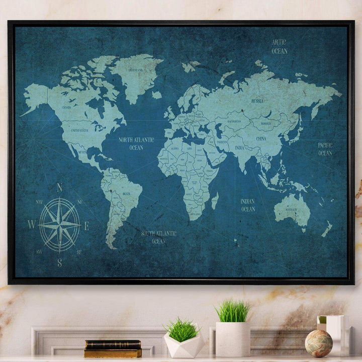 Slate World Map II