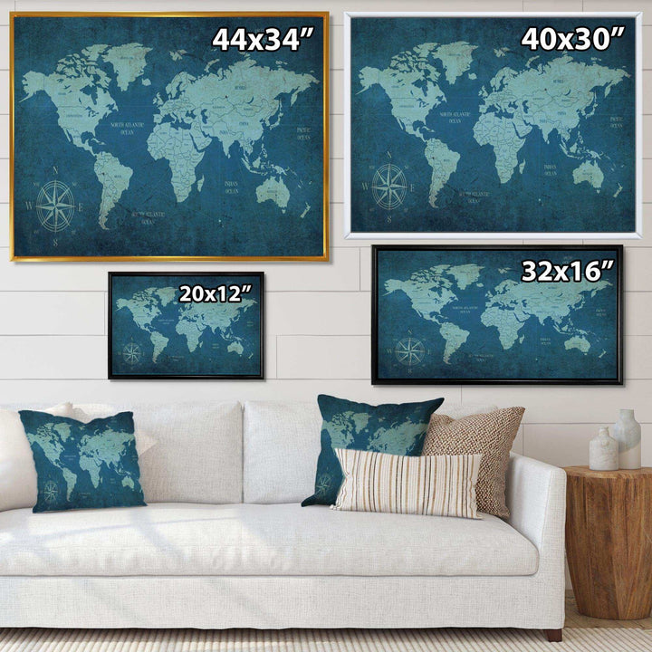 Slate World Map II