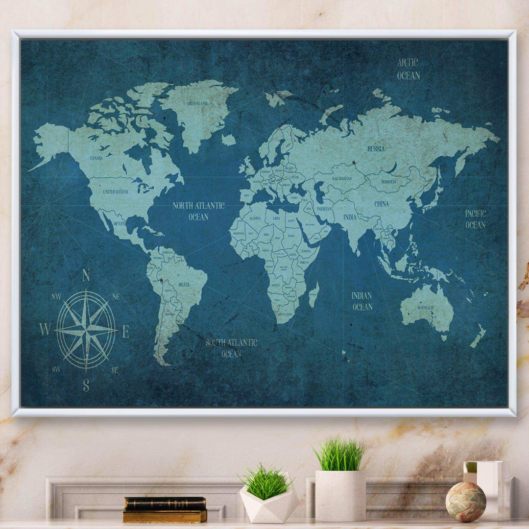 Slate World Map II