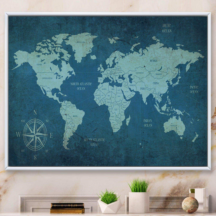Slate World Map II