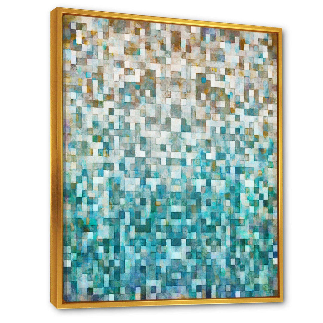 Blocked Abstract II - Canvas Wall Art