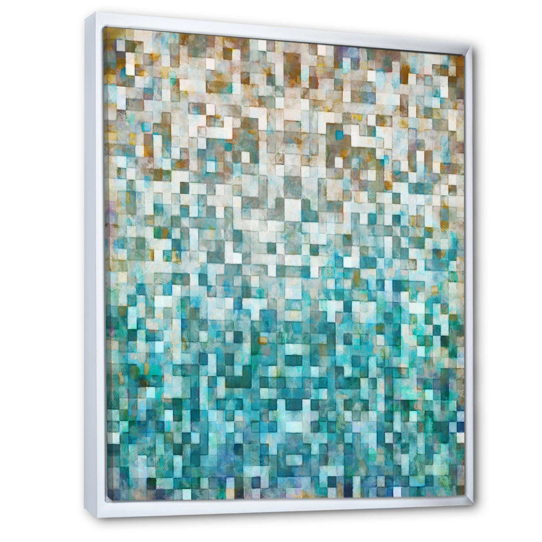 Blocked Abstract II - Canvas Wall Art