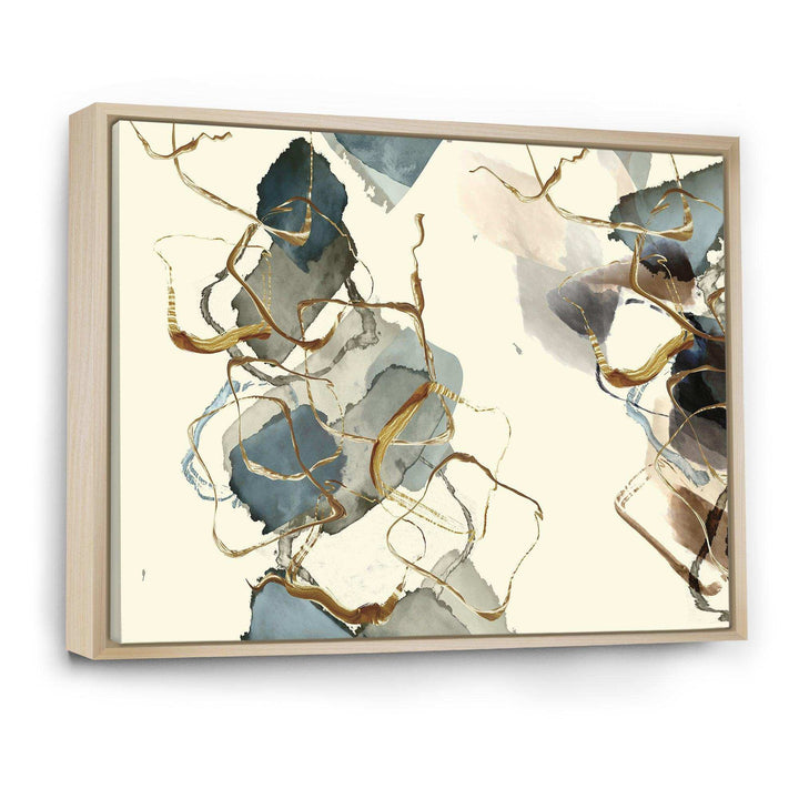 Gold Glam Squares VI - Bedroom Wall Art