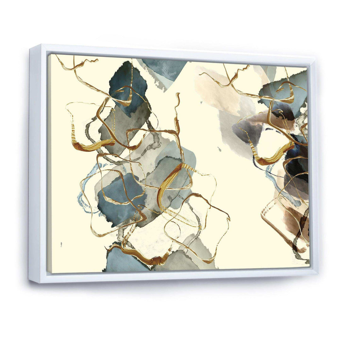 Gold Glam Squares VI - Bedroom Wall Art