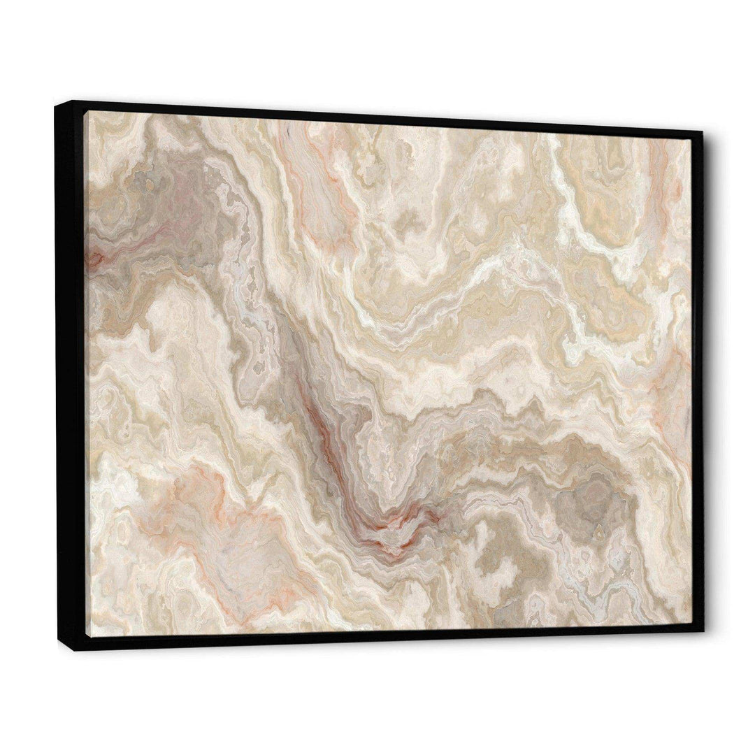 White Onyx Natural White Marble - Wall Art Prints