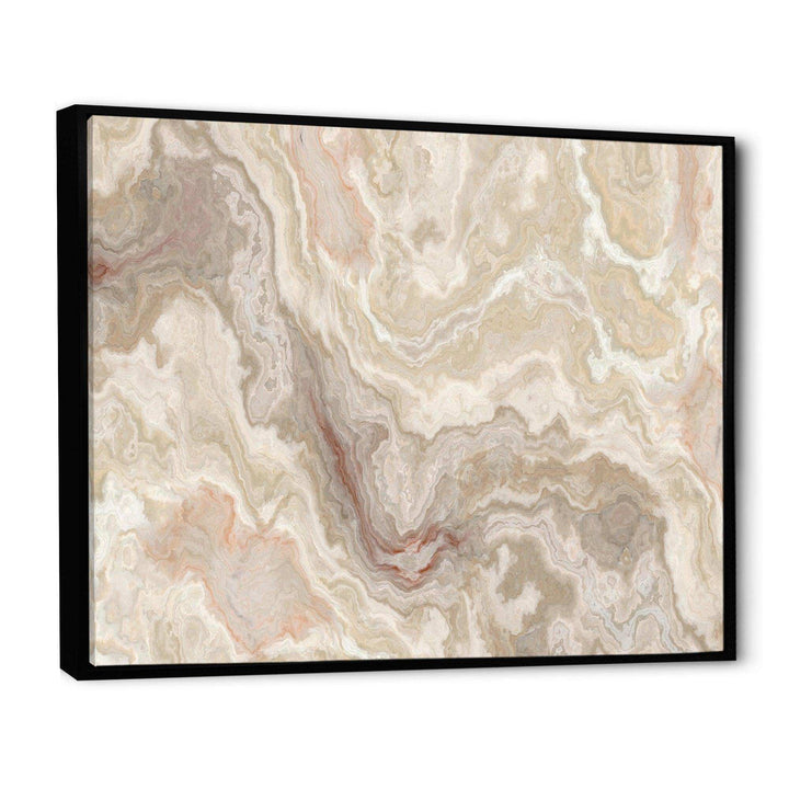 White Onyx Natural White Marble - Wall Art Prints