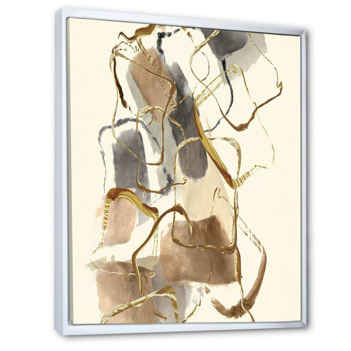 Gold Glam Squares VIII - Bedroom Wall Art