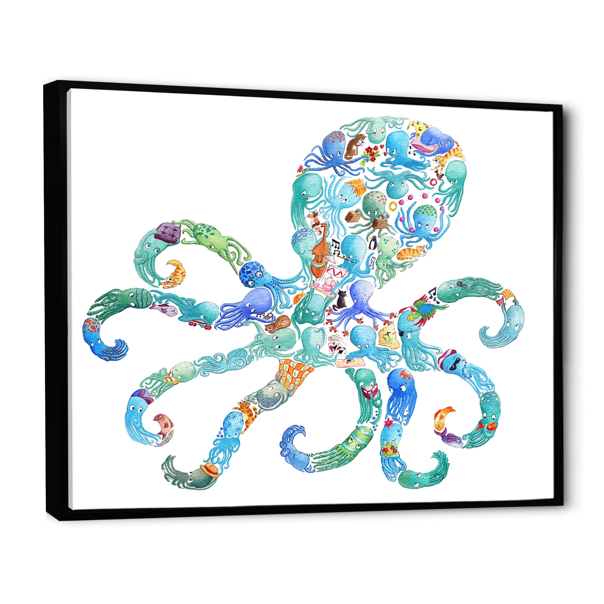 Octopus Made Of Octopus