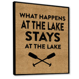 Stays At The Lake