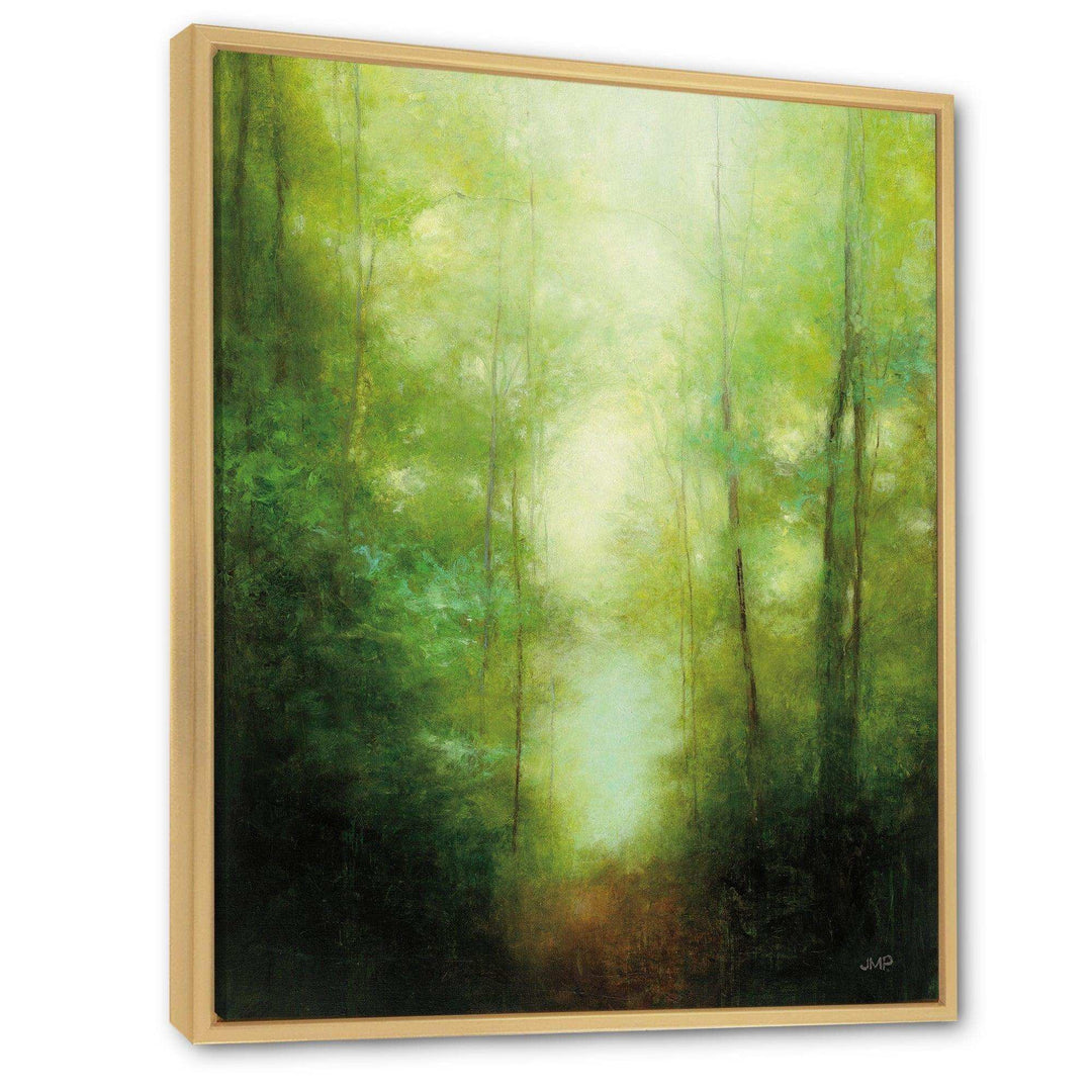 Into the Clearing Forest - Farmhouse Canvas Wall Art