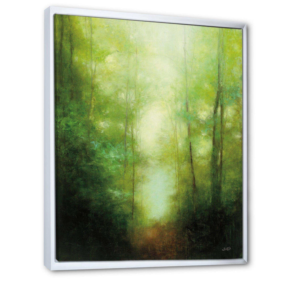 Into the Clearing Forest - Farmhouse Canvas Wall Art