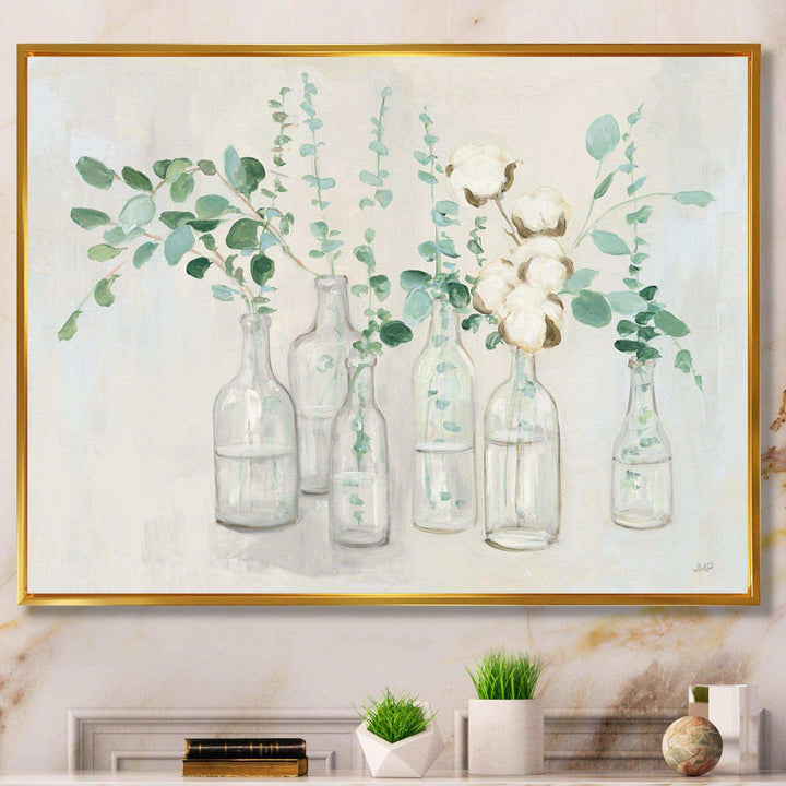 Beautiful Flower Composition - Traditional Canvas Wall Art