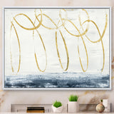 Gold Abstract Geometric Shape