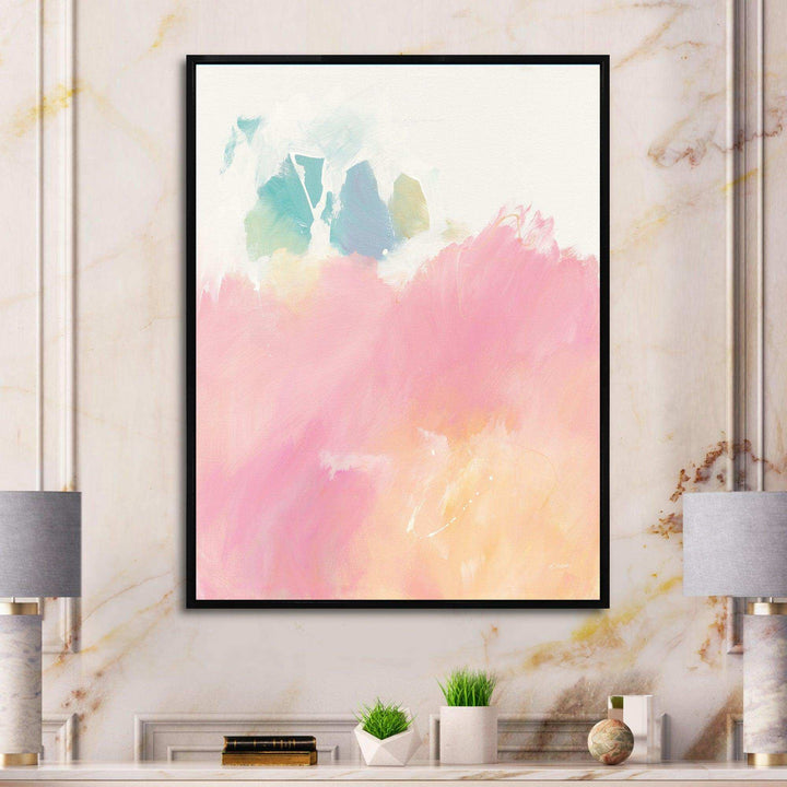 Pink Dream - Modern Living Room Wall Decor