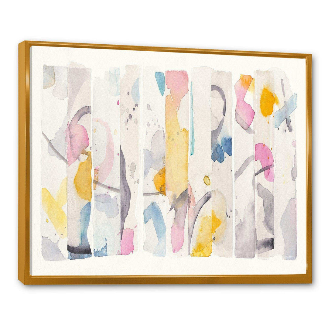 Multi-Color Geometric Bars II - Modern Wall Art Prints