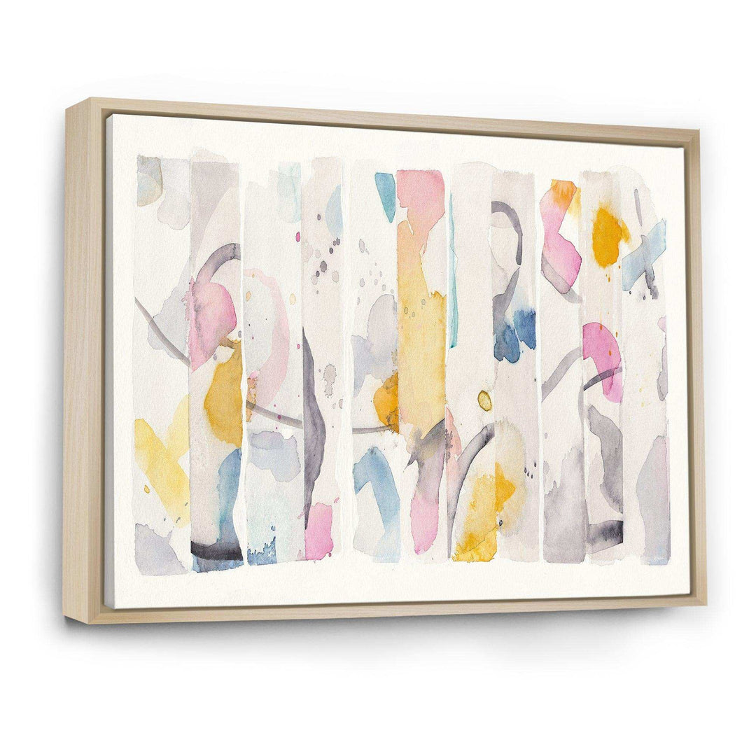 Multi-Color Geometric Bars II - Modern Wall Art Prints