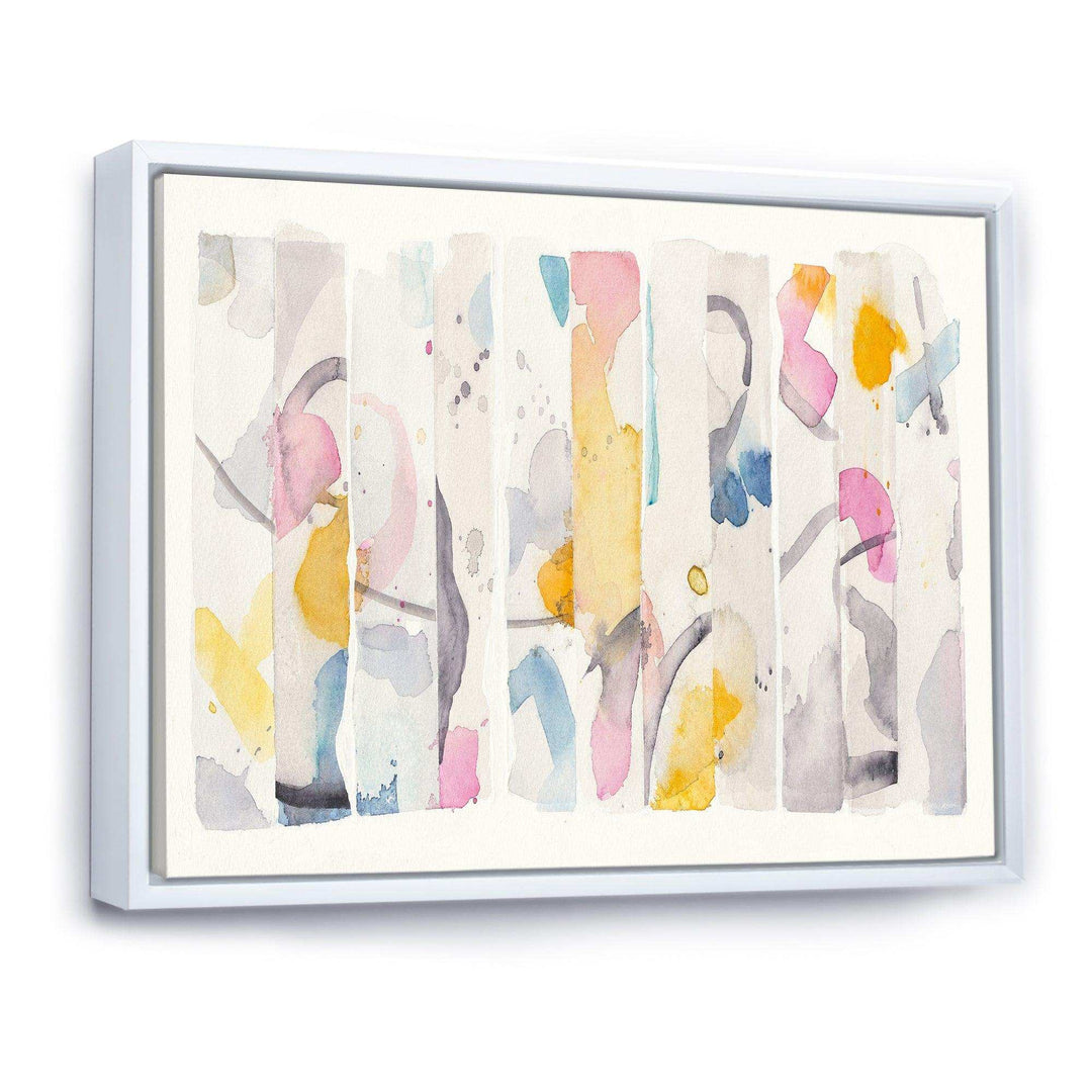 Multi-Color Geometric Bars II - Modern Wall Art Prints