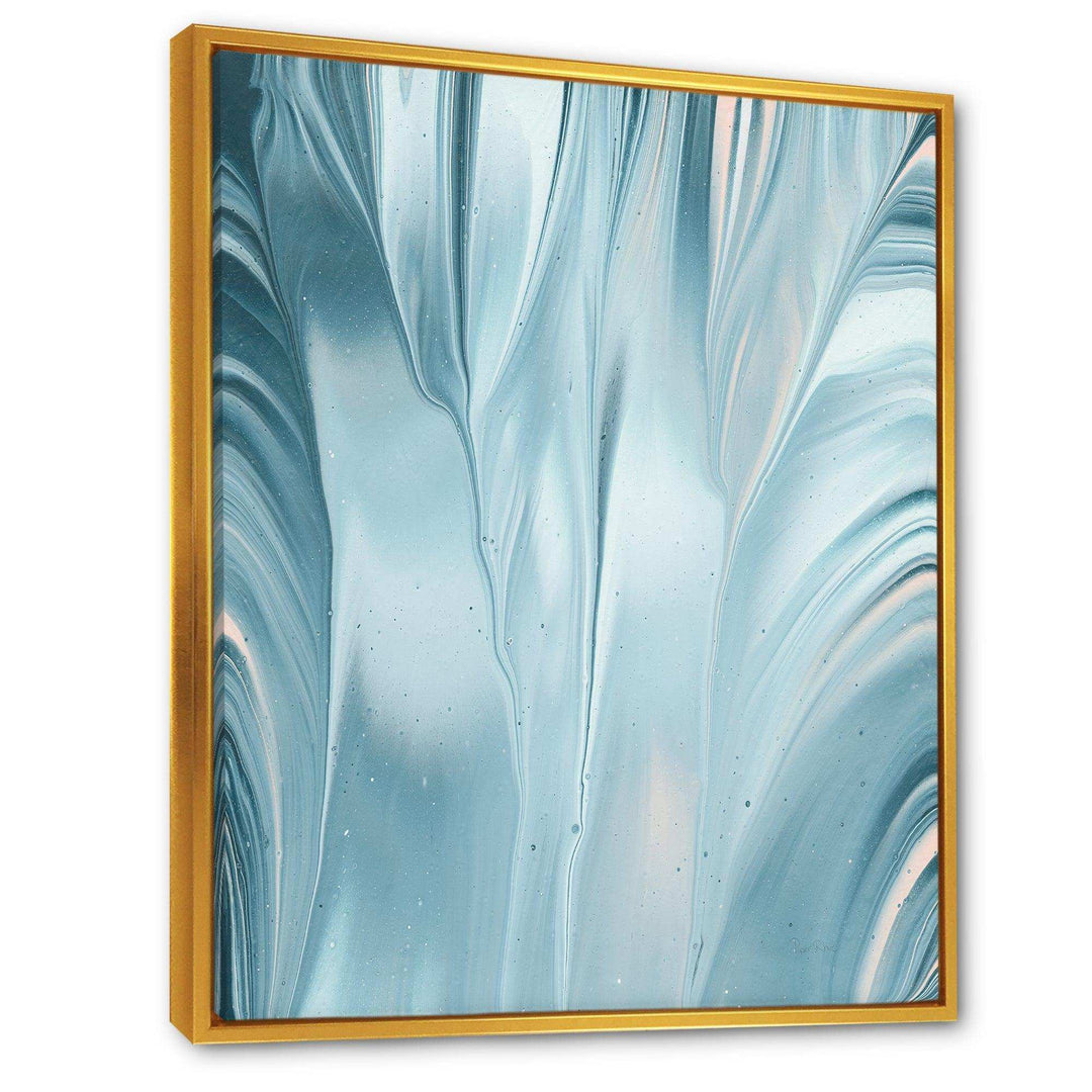 Blue Modern Water III - Modern Canvas Wall Art