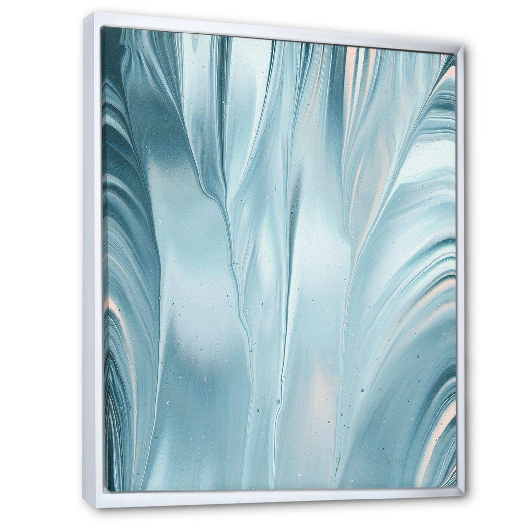Blue Modern Water III - Modern Canvas Wall Art