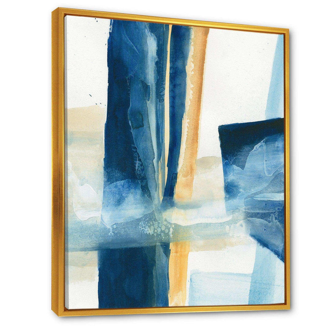 Indigo Panel IV - Modern Wall Art Prints