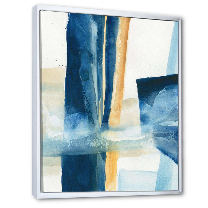 Indigo Panel IV - Modern Wall Art Prints