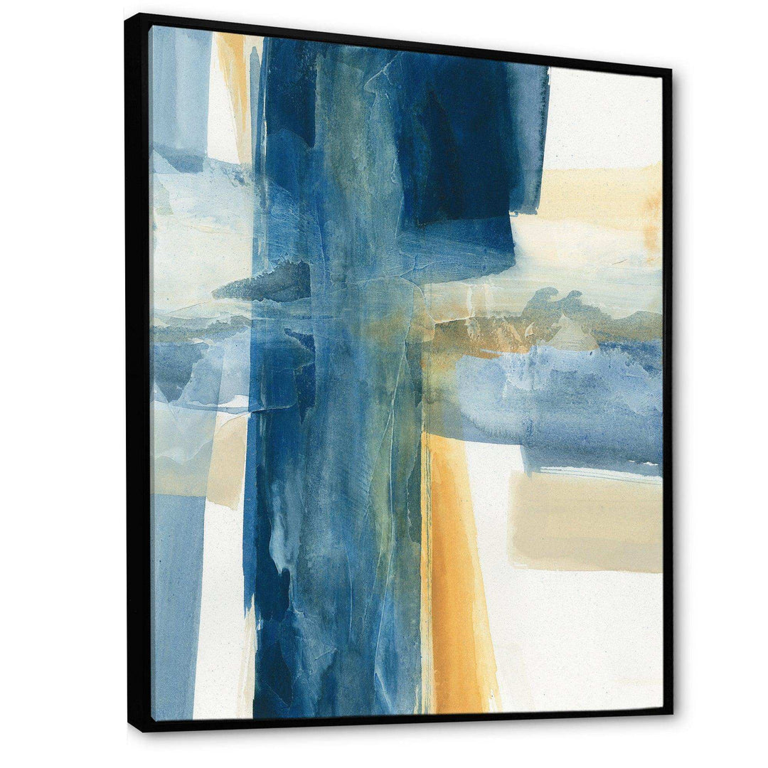 Indigo Panel VI - Modern Wall Art Prints