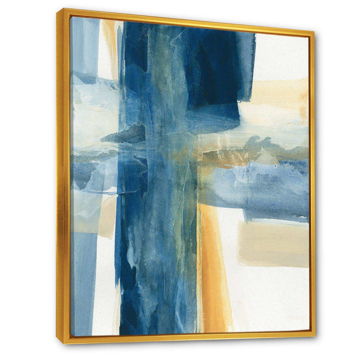 Indigo Panel VI - Modern Wall Art Prints