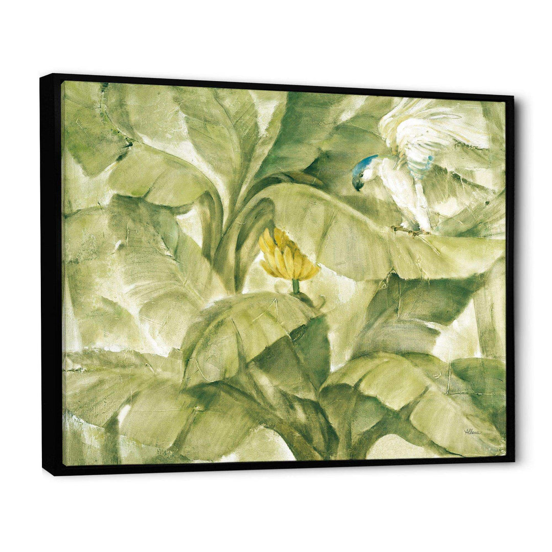 Tropical Canopy II Green - Farmhouse Living Room Wall Decor